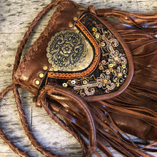 Load image into Gallery viewer, Embroidered Western Bohemian Festival Bag