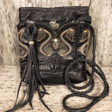 Load image into Gallery viewer, Vintage Cowboy Boot Festival Bag
