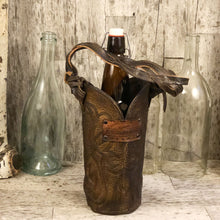 Load image into Gallery viewer, Vintage cowboy boot Spirit Bag with silver metal belt buckle