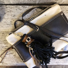 Load image into Gallery viewer, Classic Leatehr Clutch with Buffalo Hide