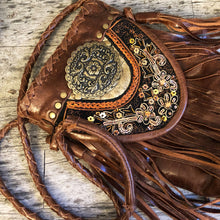 Load image into Gallery viewer, Embroidered Western Bohemian Festival Bag
