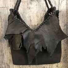 Load image into Gallery viewer, Western Bohemian Perforated Cow &amp; Deer hide Allyson Bag
