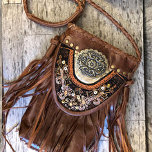 Load image into Gallery viewer, Embroidered Western Bohemian Festival Bag
