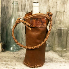 Load image into Gallery viewer, Vintage cowboy boot Spirit bag with crystal concho and rivet trim
