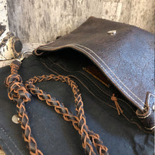 Load image into Gallery viewer, Cow Hide Cross Body Bag with Buffalo Hide
